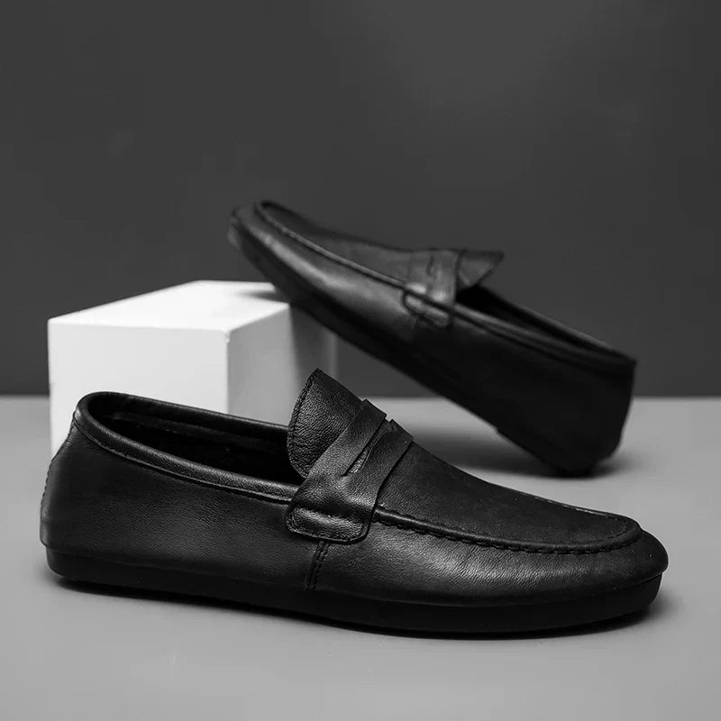 Oscar | Mocasín De Piel Hombre