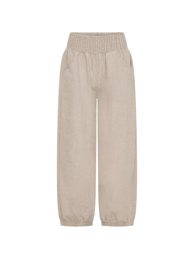 Sadhu French Linen Pants Flax
