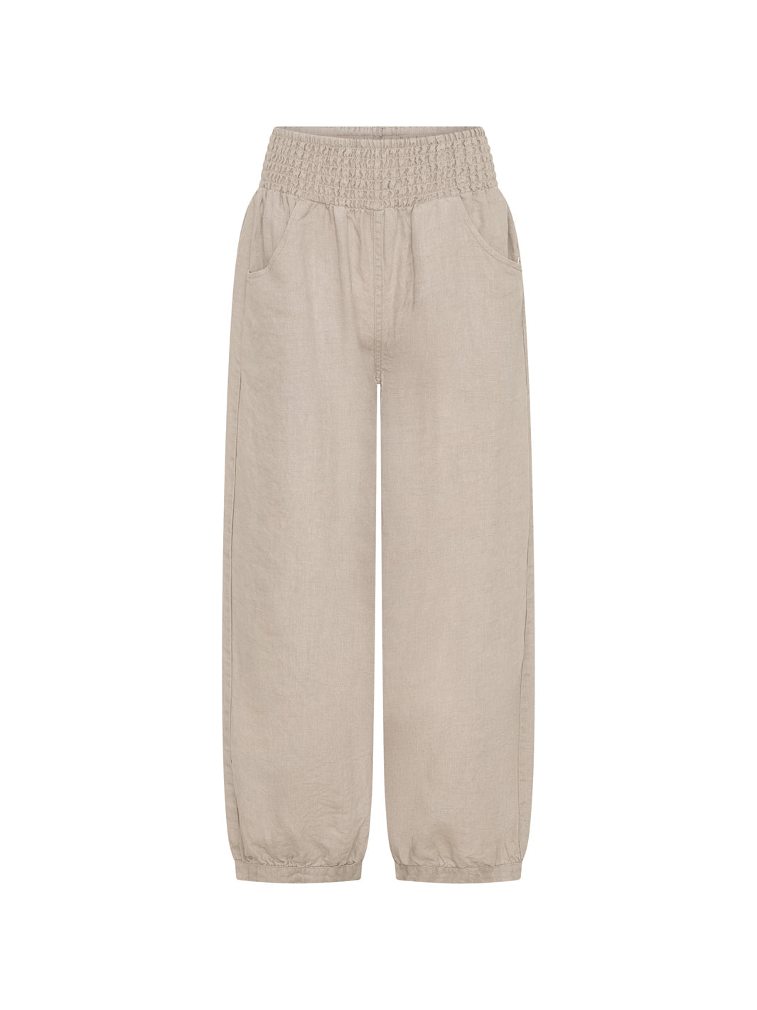 Pantalón Sadhu de Lino Francés Avena
