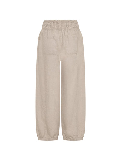 Pantalón Sadhu de Lino Francés Avena