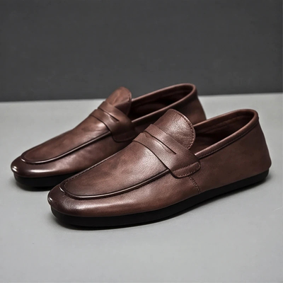 Oscar | Mocasín De Piel Hombre