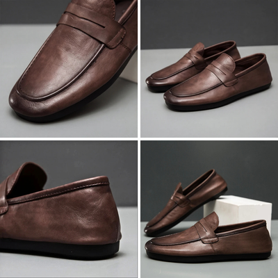 Oscar | Mocasín De Piel Hombre