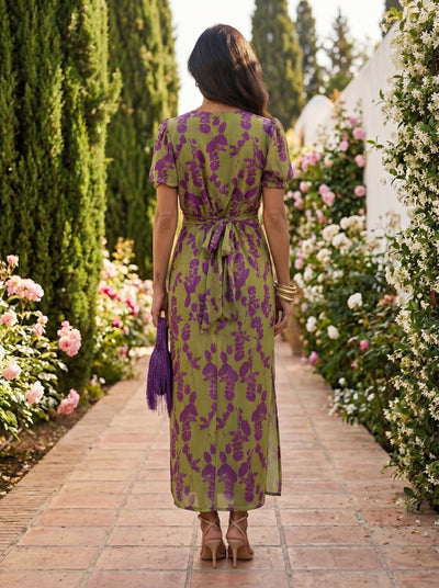 Vestido Elegante en Tejido de Seda - Colección Maison Claire et Sylvie