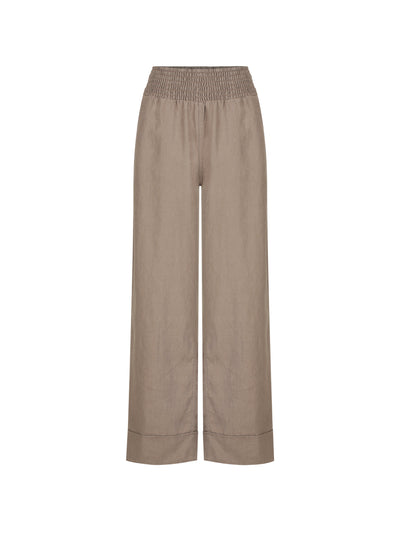 Yamba French Linen Pants Elm