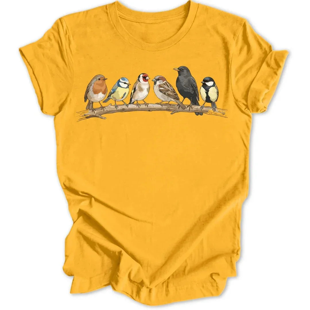 Camiseta Unisex Pájaro en la Rama