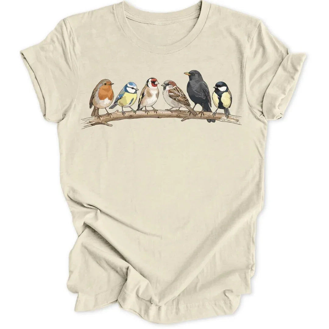 Camiseta Unisex Pájaro en la Rama