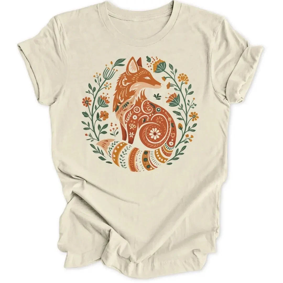Camiseta Unisex Zorro Floral