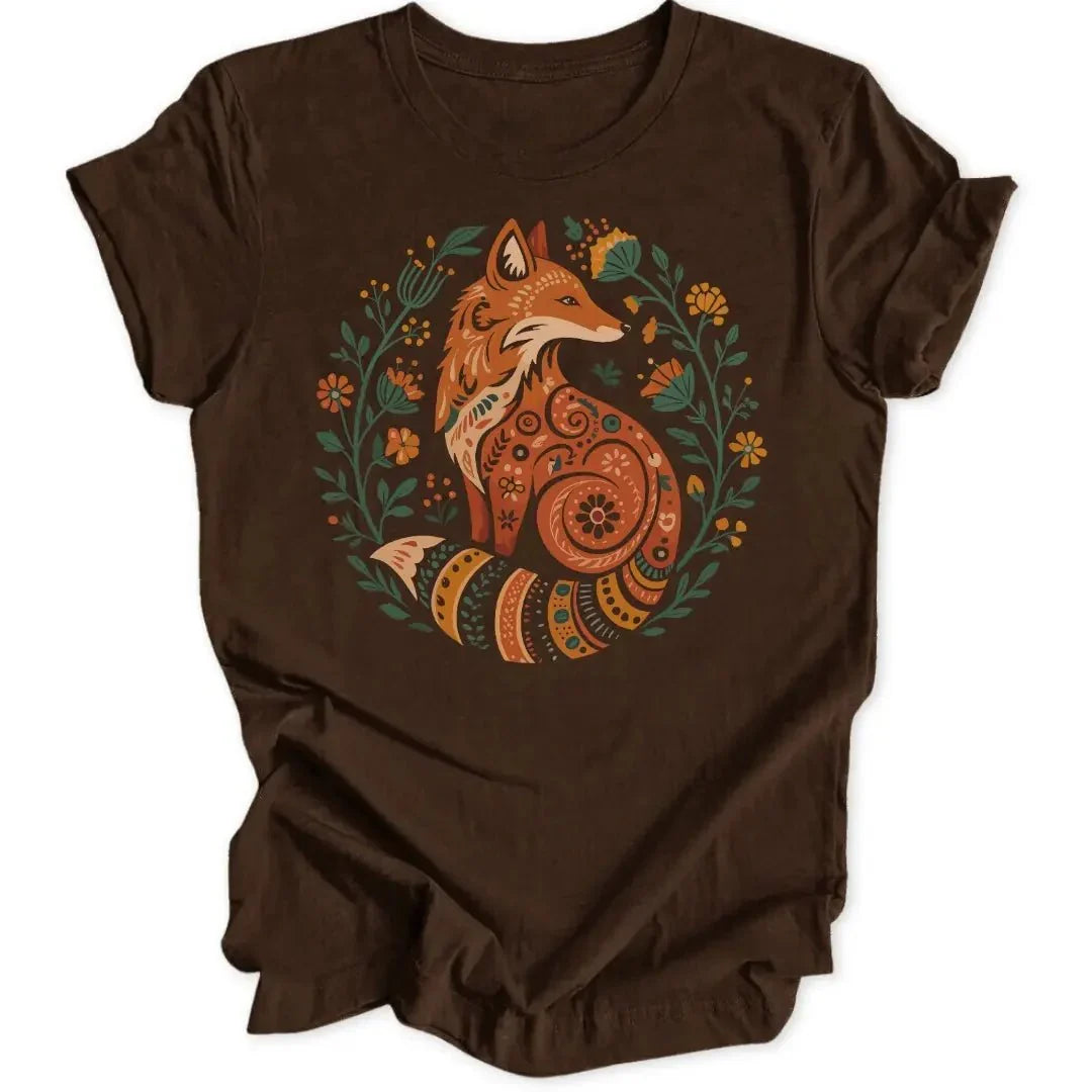 Camiseta Unisex Zorro Floral