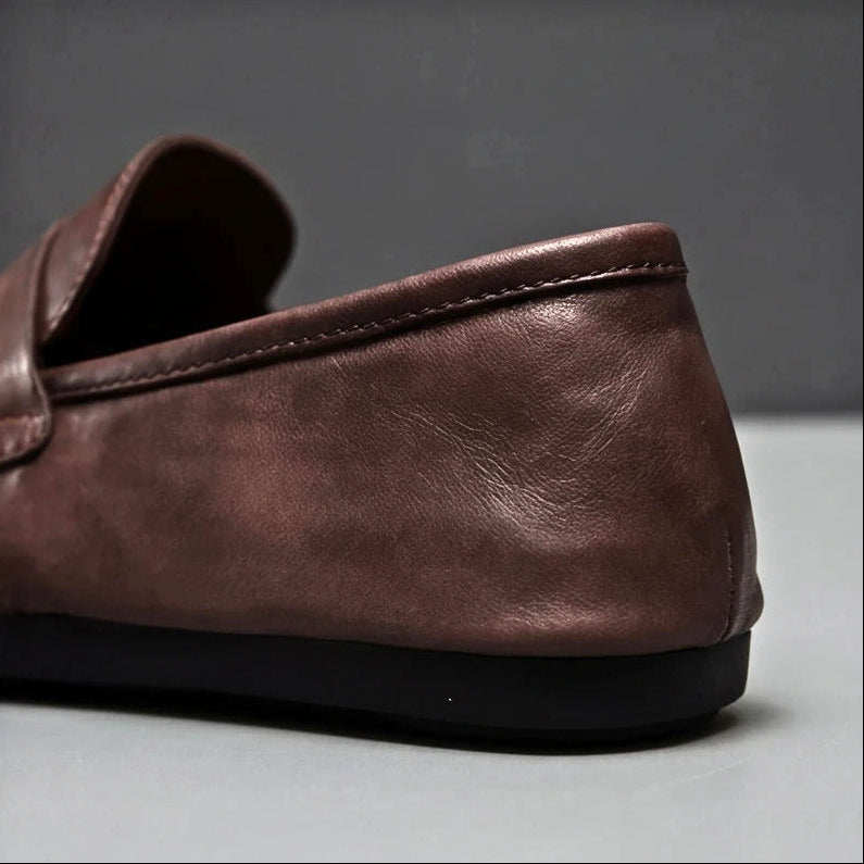 Oscar | Mocasín De Piel Hombre