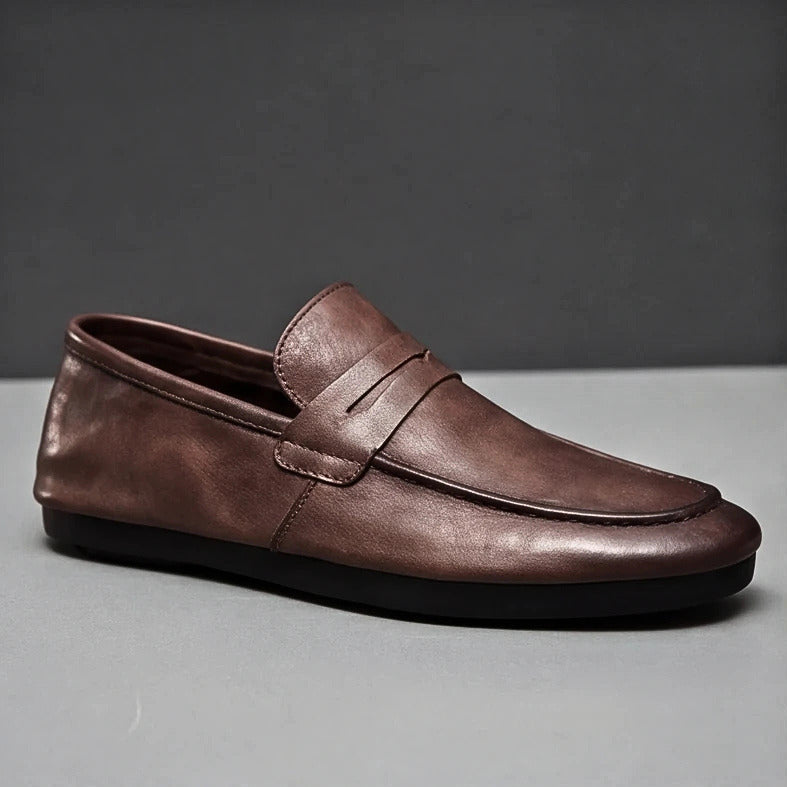 Oscar | Mocasín De Piel Hombre