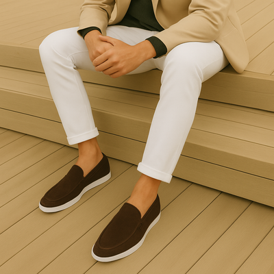 Luigi | Mocasines elegantes en ante