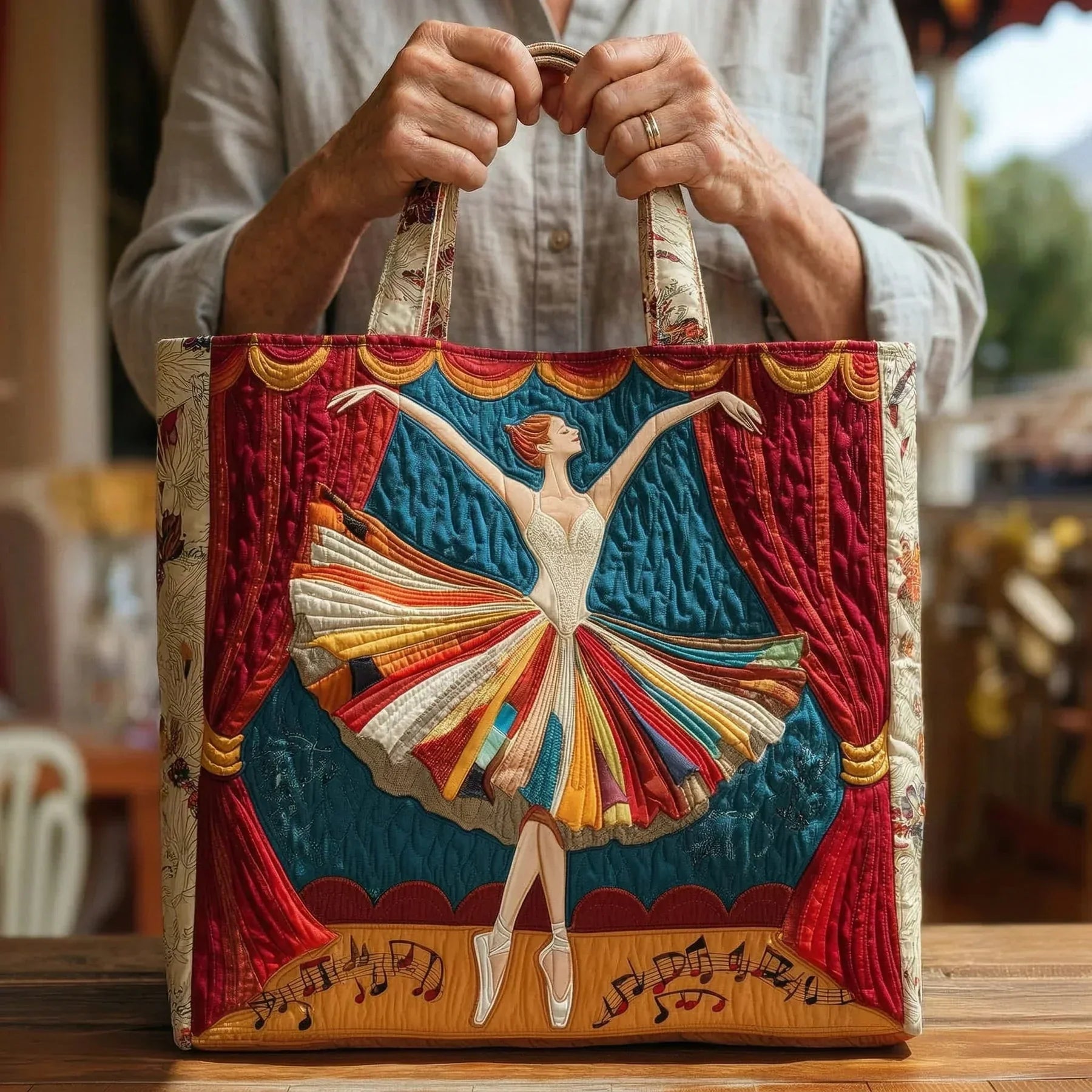Bolso Artesanal bailarina elegante – Colección Final
