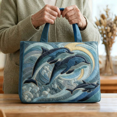 Bolso Artesanal delfín del océano – Colección Final
