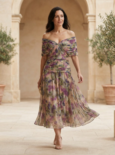 Vestido Santana en Seda Elegante