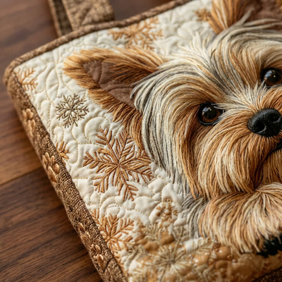 Bolso Artesanal tierno Yorkshire – Idea de Regalo