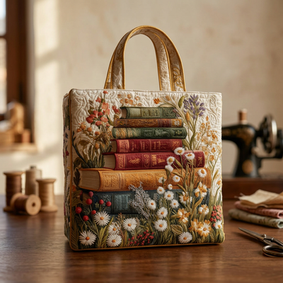 Bolso Artesanal motivo floral – Elegante y Práctico
