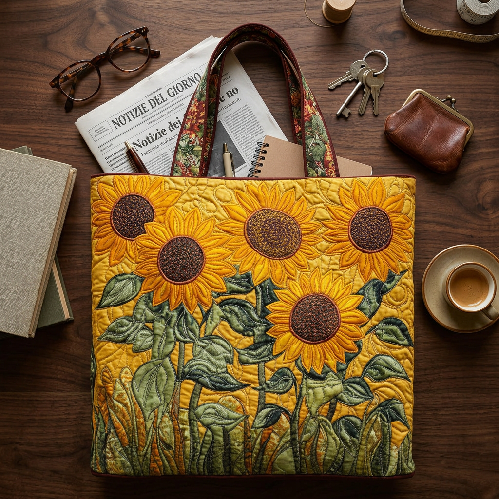 Bolso Artesanal girasol – Elegante y Práctico