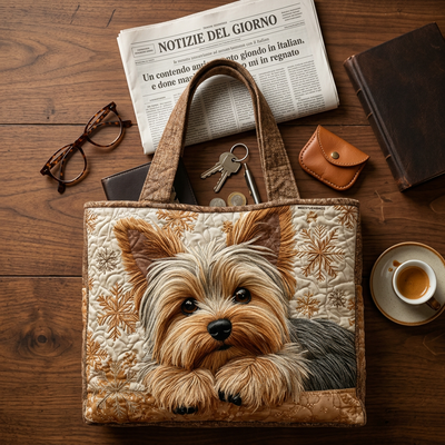 Bolso Artesanal tierno Yorkshire – Idea de Regalo