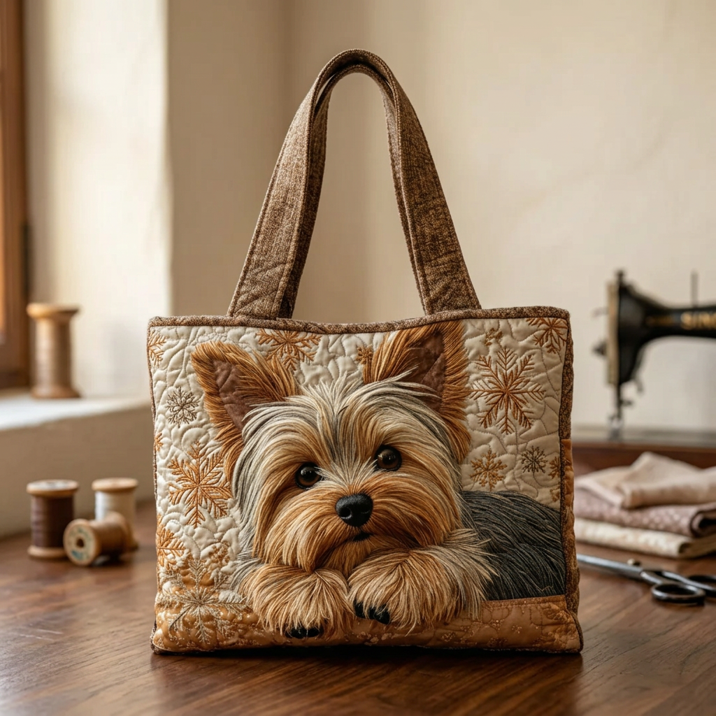 Bolso Artesanal tierno Yorkshire – Idea de Regalo